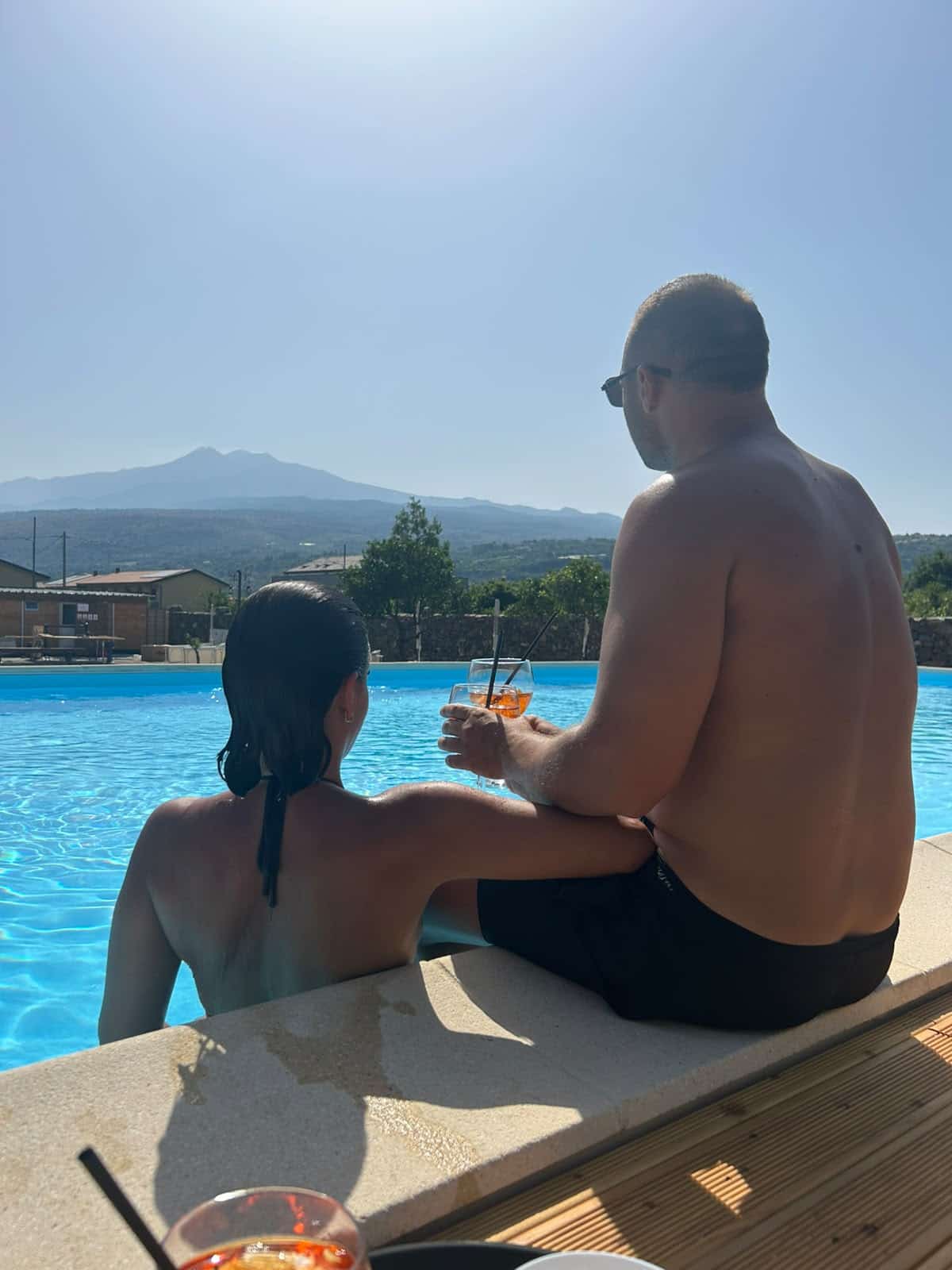 Piscina con solarium attrezzato del B&B Diana'S a Fiumefreddo di Sicilia, vicino Etna e Taormina - foto 8